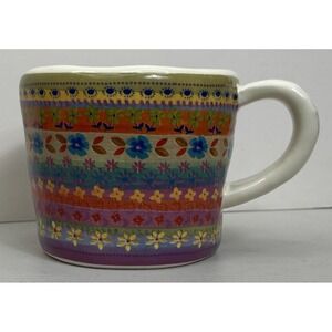 Natural Life Peek-A-Boo Hedgehog Ceramic Coffee Mug - "Enjoy the little things"